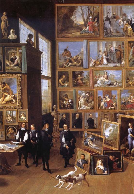 David Teniers Archduke Leopold Wilhelim in his gallery in Brussels china oil painting image